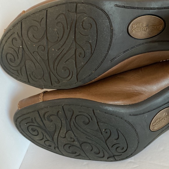 Earth Origins Ankle Boots Peep-toe Zip-up back - Picture 13 of 14